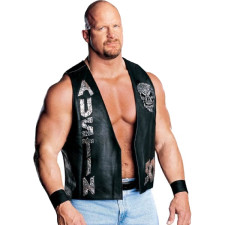 Steve Austin Costume - WWE Stone Cold Vest 100% Whoop Ass Austin Cosplay
