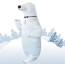 Inflatable Polar Bear Costume