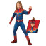 Captain Marvel Children's Deluxe Hero Suit Blue/Red