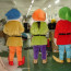 Seven Dwarves Snow White Giant Mascot Costume