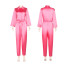 Barbie Movie 2023 Margot Robbie Costume - Pink Jumpsuit Barbie Margot Robbie Cosplay