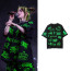 Billie Eilish Costume - Billie Eilish Concert Black Oversize Shirt Logo Print Short Sleeve T-Shirt and Shorts Billie Eilish Cosplay