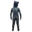 Kids Roblox Trevor Henderson's Cartoon Cat Costume - Black Bodysuit Mask Cartoon Cat Cosplay