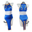 Street Fighter Chun Li Costume - Sexy Blue Gold Fighting Bodysuit Chun Li Cosplay