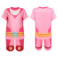 Girls Cosmicrew: Storm Force Rainbow Costume - Pink Shirt Set Rainbow Cosplay