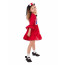 Girls Day of the Dead Skeleton Costume - Red Dress Set Skeleton Cosplay