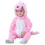 Baby Dinosaur Costume Incharacter - Onesie Jumpsuit Dinosaur Cosplay Multiple Colors