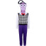 Inside Out Fear Costume - Purple Suit Mask Set Fear Cosplay