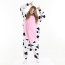 Kids Holstein Cow Costume - Onesie Jumpsuit Holstein Cow Cosplay