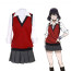 Kakegurui Midari Ikishima Costume - Uniform Vest Midari Ikishima Cosplay