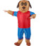 Happy Dog Inflatable Costume