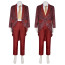 The Mask Jim Carrey Costume - Red Tailcoat Suit Jim Carrey Cosplay