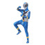 Dino Fury Rangers Tricera Fury Blue Ranger Costume - Bodysuit Mask Blue Dino Fury Ranger Cosplay