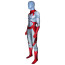 Titans Hawk Hank Hall Costume - White Red Bodysuit Hawk Cosplay