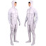 White Muscleman Costume - Full Suit White Muscleman Cosplay