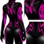 Silk Black Spider-Woman Costume - Bodysuit Purple Spiderwoman Cosplay