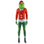 How the Grinch Stole Christmas Santa Grinch Costume - Bodysuit Santa Grinch Cosplay