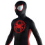 Spider-Man 2 Miles Morales Across the Spider-Verse Costume - Black Red Bodysuit Mask Set Miles Morales Spider Man Cosplay