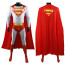 DC Comics Superman #3 Superman Costume - White Red Bodysuit Superman Cosplay