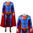 Suicide Squad: Kill the Justice League Superman Costume - Bodysuit Cape Set Superman Cosplay