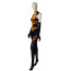 Vixen The Movie Mari McCabe Costume - Black Orange Bodysuit Vixen Cosplay
