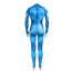 Woman Muscle Suit Costume - Blue Bodysuit Women's Muscle Suit Cosplay