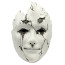 Black Myth: Wukong Daoist Mi Mask - Daoist Mi Cosplay Costume Mask Prop