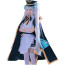 Vtuber Mea Kagura Costume - White Dress Coat Full Set Mea Kagura Cosplay