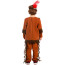 Boys Native American Costume - Brown Shirt Pants Set Native American Cosplay