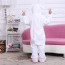 Kids Pink Rabbit Costume - Onesie Jumpsuit Pink Rabbit Cosplay