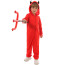 Boys Red Devil Costume - Overalls Red Devil Cosplay