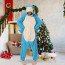 Kids Sky Blue Snorlax Costume - Onesie Jumpsuit Sky Blue Snorlax Cosplay