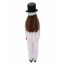 Kids Snowman Costume - Bodysuit Hat Shawl Snowman Cosplay