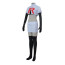 Pokemon Team Rocket Jessie Costume - Shirt Skirt Tights Set Team Rocket Jessie Cosplay