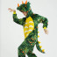 Kids Green Triceratops Costume - Onesie Jumpsuit Green Triceratops Cosplay