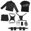 Thunderbolts Winter Soldier Bucky Barnes Costume - Black Jacket Pants Accessories Full Set Winter Soldier Cosplay