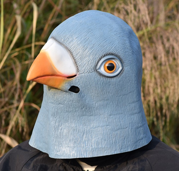 Spies in Disguise Pigeon Mask Costume