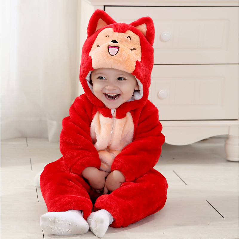 Baby Red Fox Costume InCharacter - Onesie Jumpsuit Red Fox Cosplay