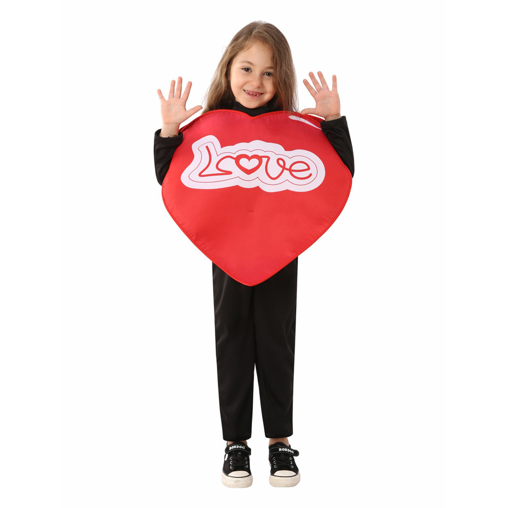 Kids Heart Costume - Heart Cosplay