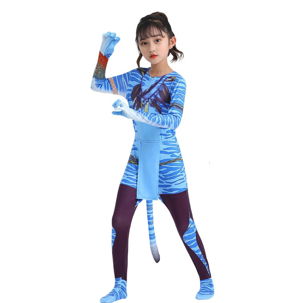Women and Girls Avatar Way of the Water Costume - Bodysuit Battle Version Avatar Cosplay