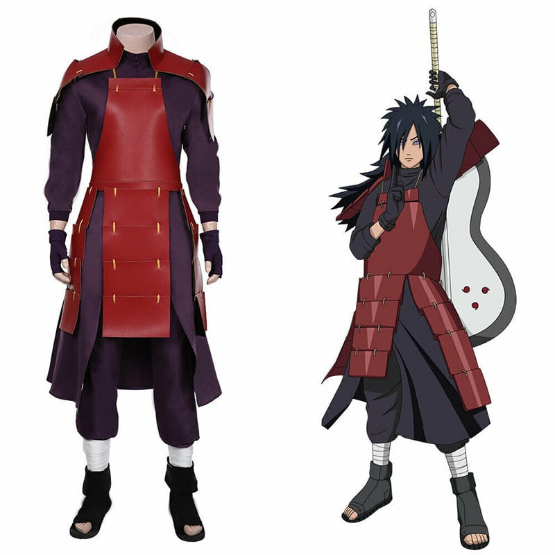Madara Uchiha From Naruto Cosplay Costume
