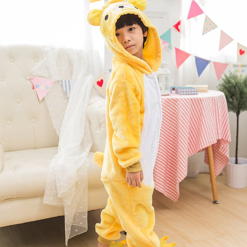Kids Rilakkuma Costume - Onesie Jumpsuit Rilakkuma Cosplay