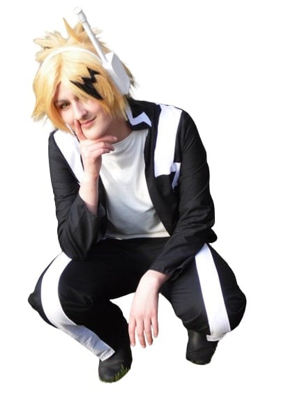My Hero Academia Denki Kaminari Wig - Denki Kaminari Cosplay Costume Wig Prop