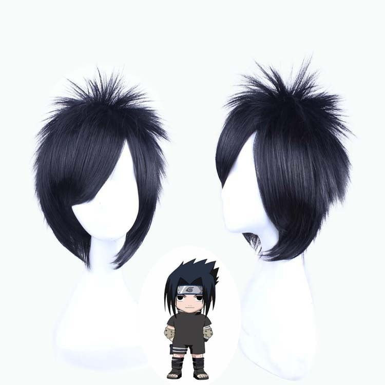 Naruto Shippuden Sasuke Uchiha Wig For Adults