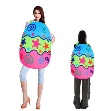 Easter Egg Costume - Blue Green Suit Easter Egg Cosplay