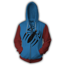 Spider Man Across The Spider Verse Scarlet Spider Costume - Hoodie Scarlet Spider Cosplay