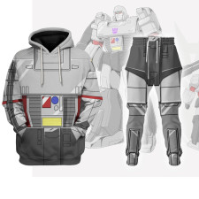 Transformers Megatron Costume - Hoodie Sweatpants Megatron Cosplay