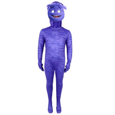 IF Movie Blue Costume - Bodysuit Mask Blue Cosplay