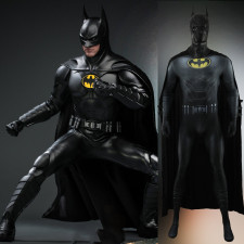 The Flash Batman Costume - Bodysuit Cape Set Batman Cosplay