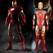 Iron Man Costume - Mark 43 Armor Bodysuit Iron Man Cosplay